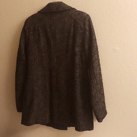 LONDON FOG Women Coat Size S Black-Gray-White Colors HGC - Picture 2 of 11